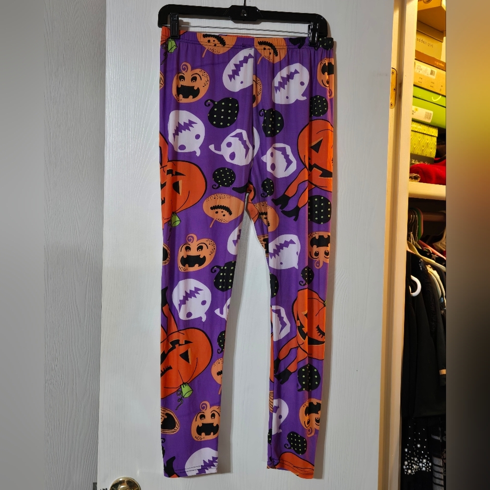 Two Left Feet Womens Halloween Leggings
